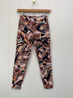 Sweaty Betty Women's Power 7/8 Length Training Workout Leggings Pockets Size 4